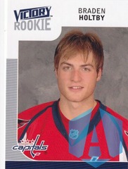 2009-10 Upper Deck Victory Rookie Braden Holtby #340